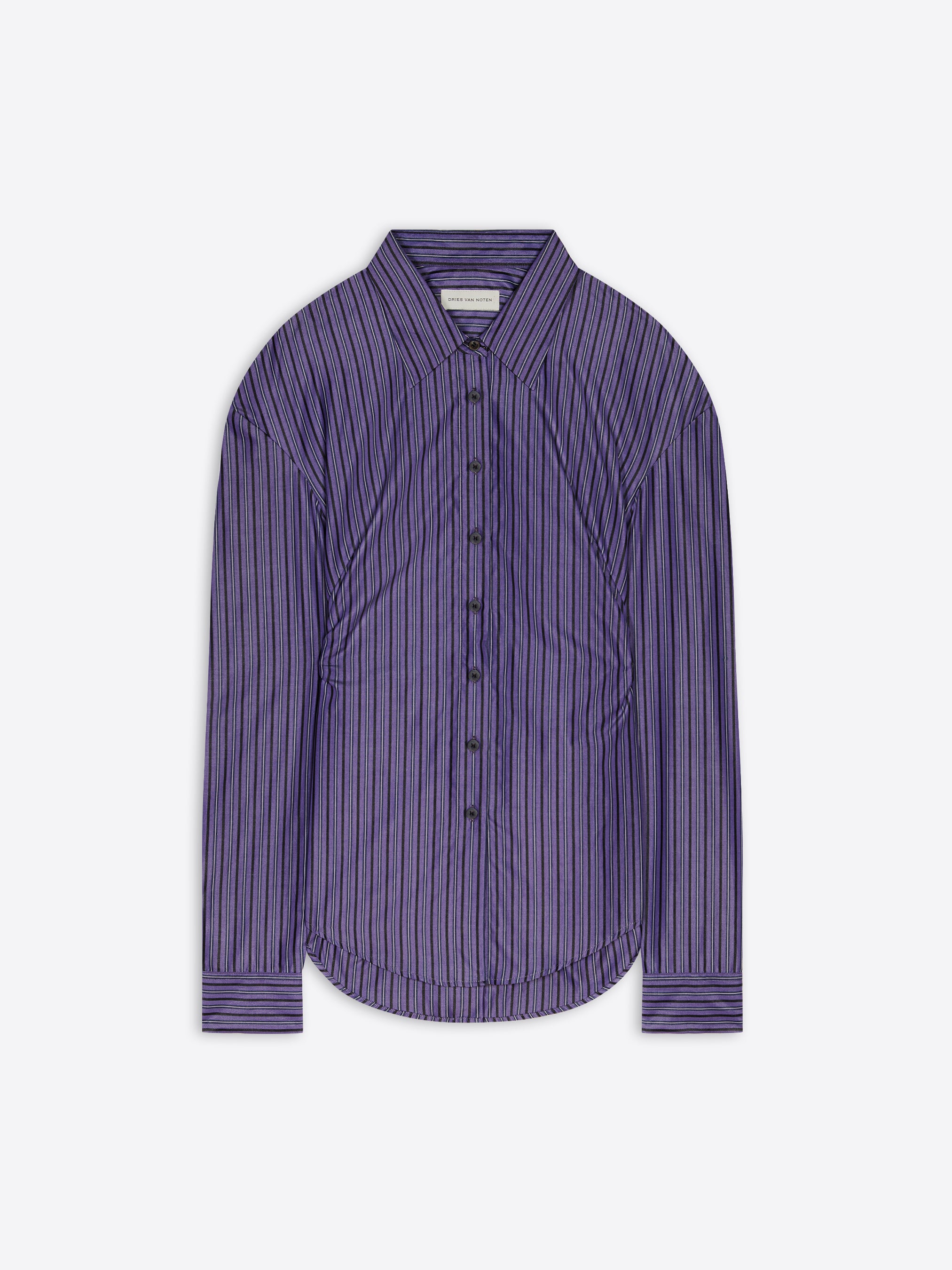 Tailored belted shirt