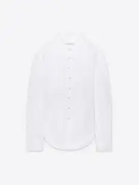 Tailored belted shirt