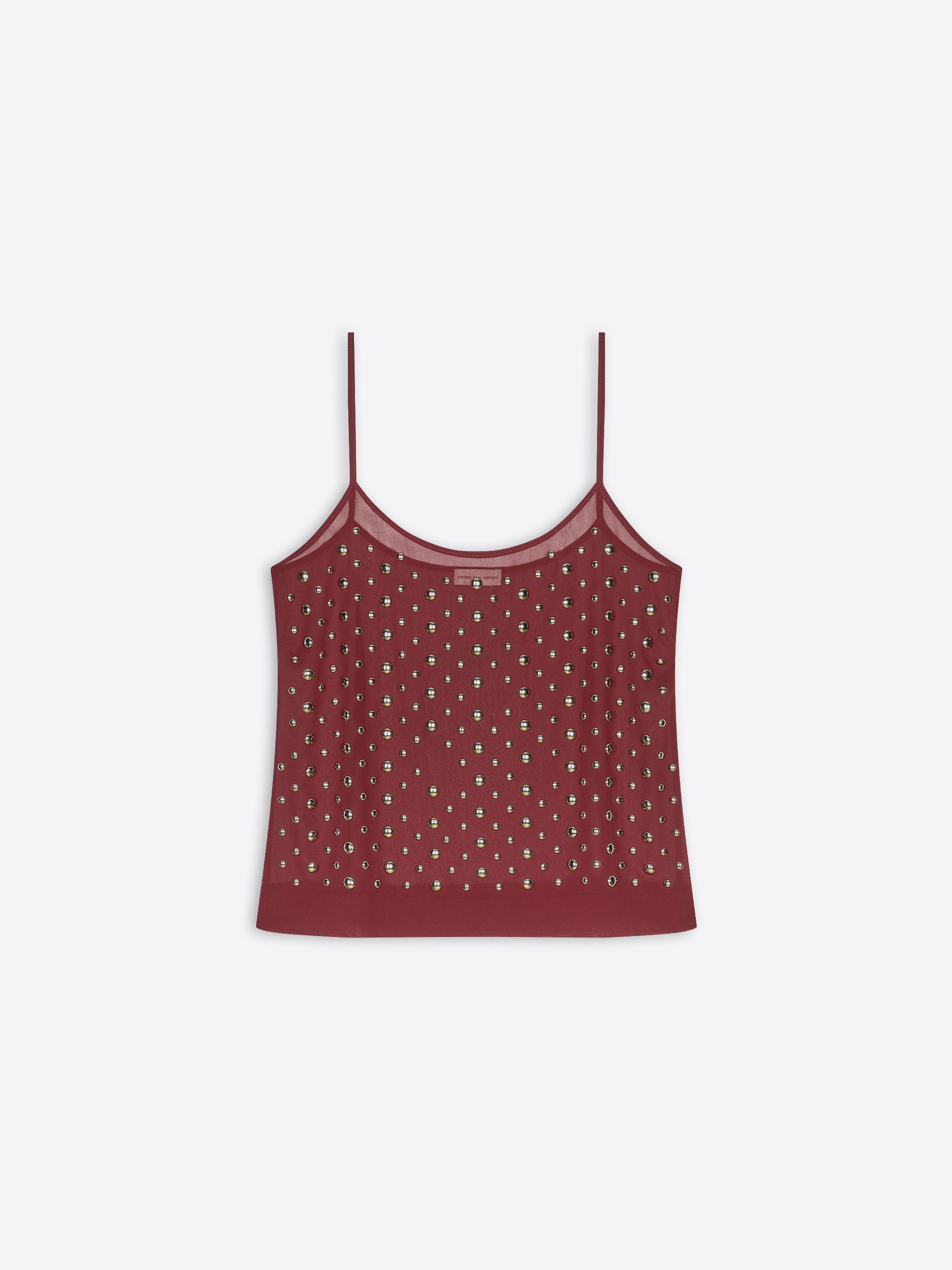 Embellished tank top