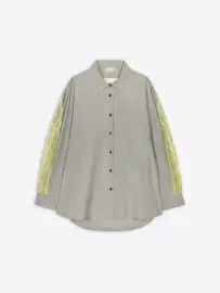 Lace cocoon shirt