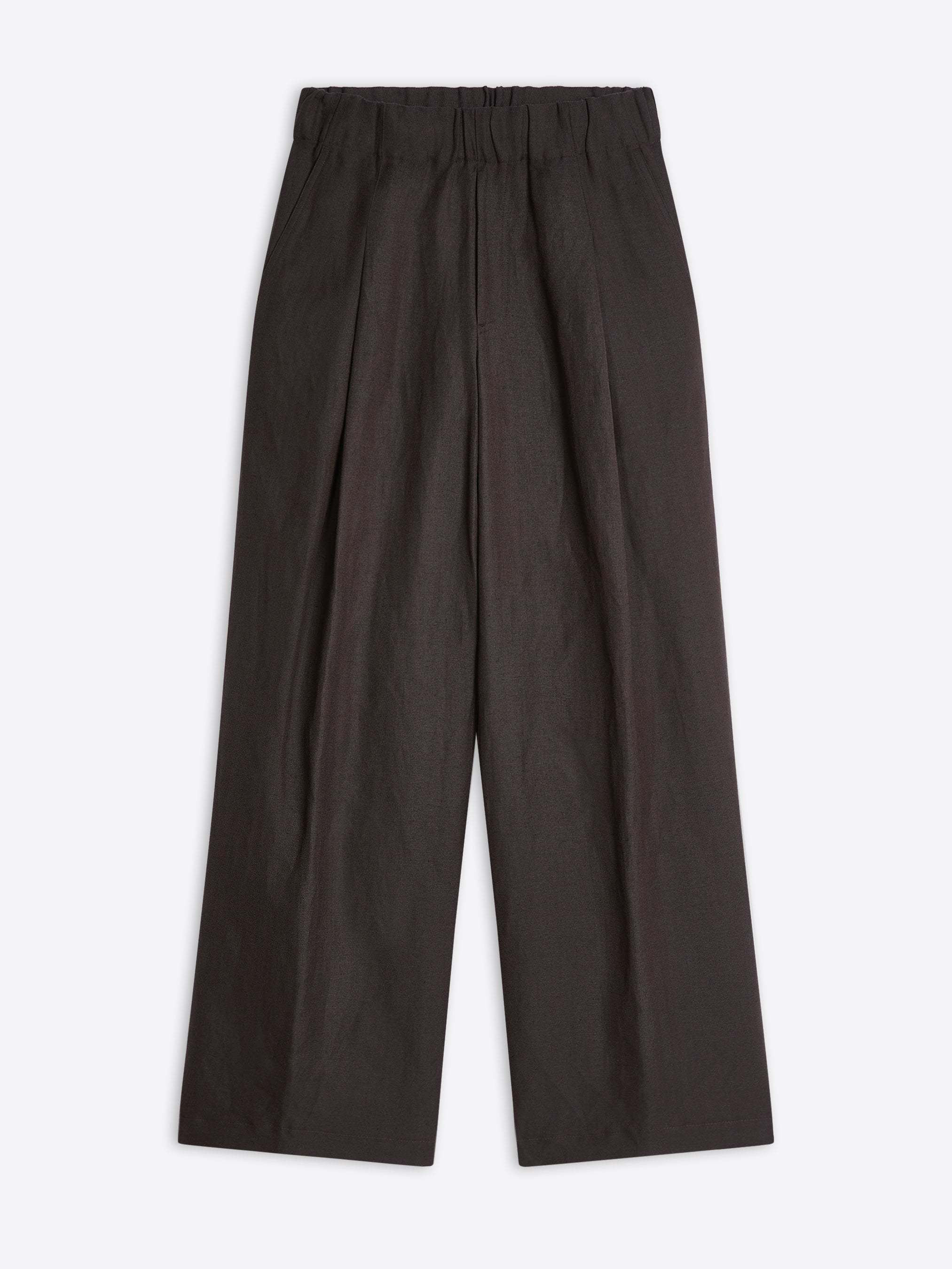 Pleated pants