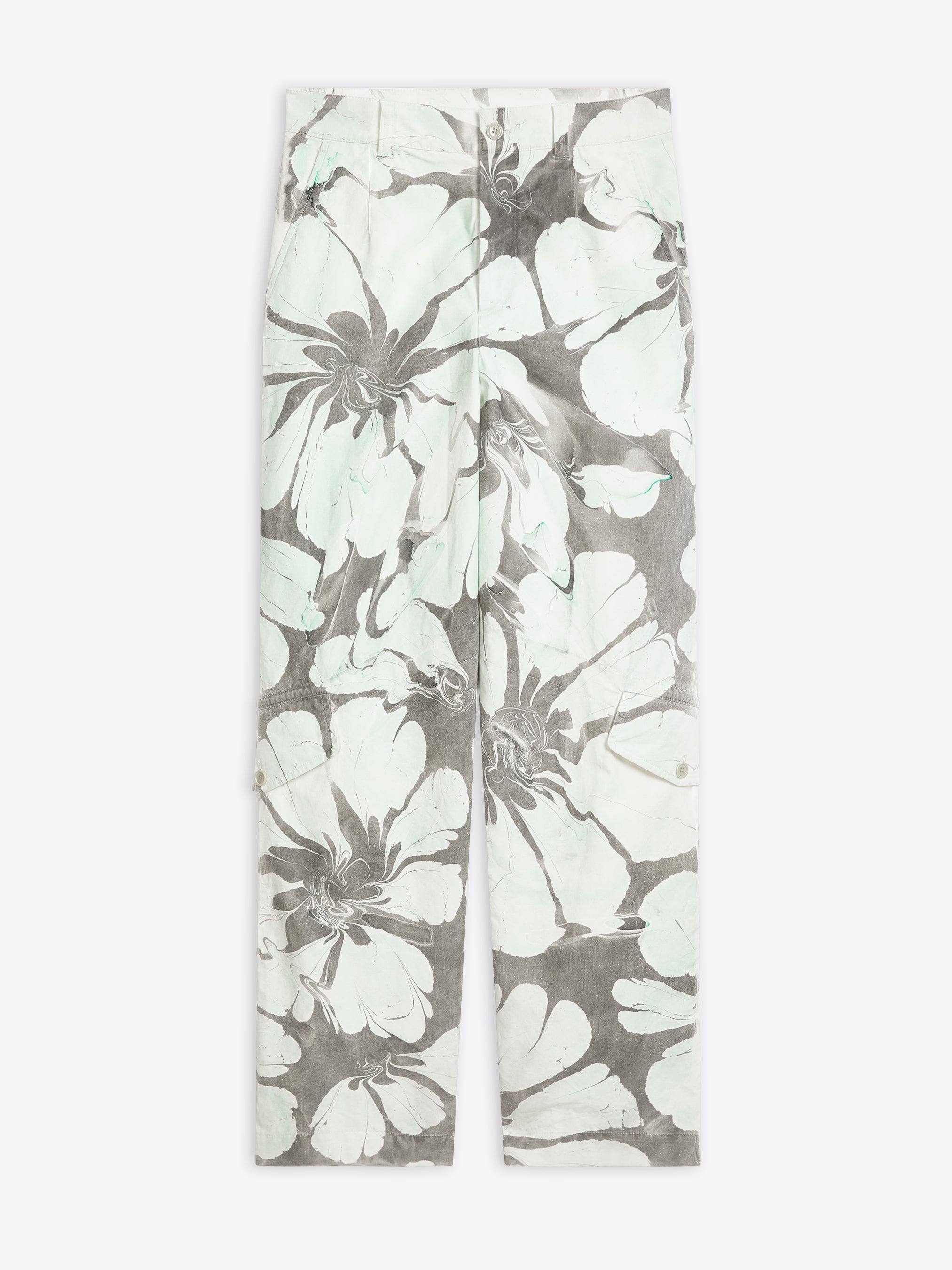Hand printed pants