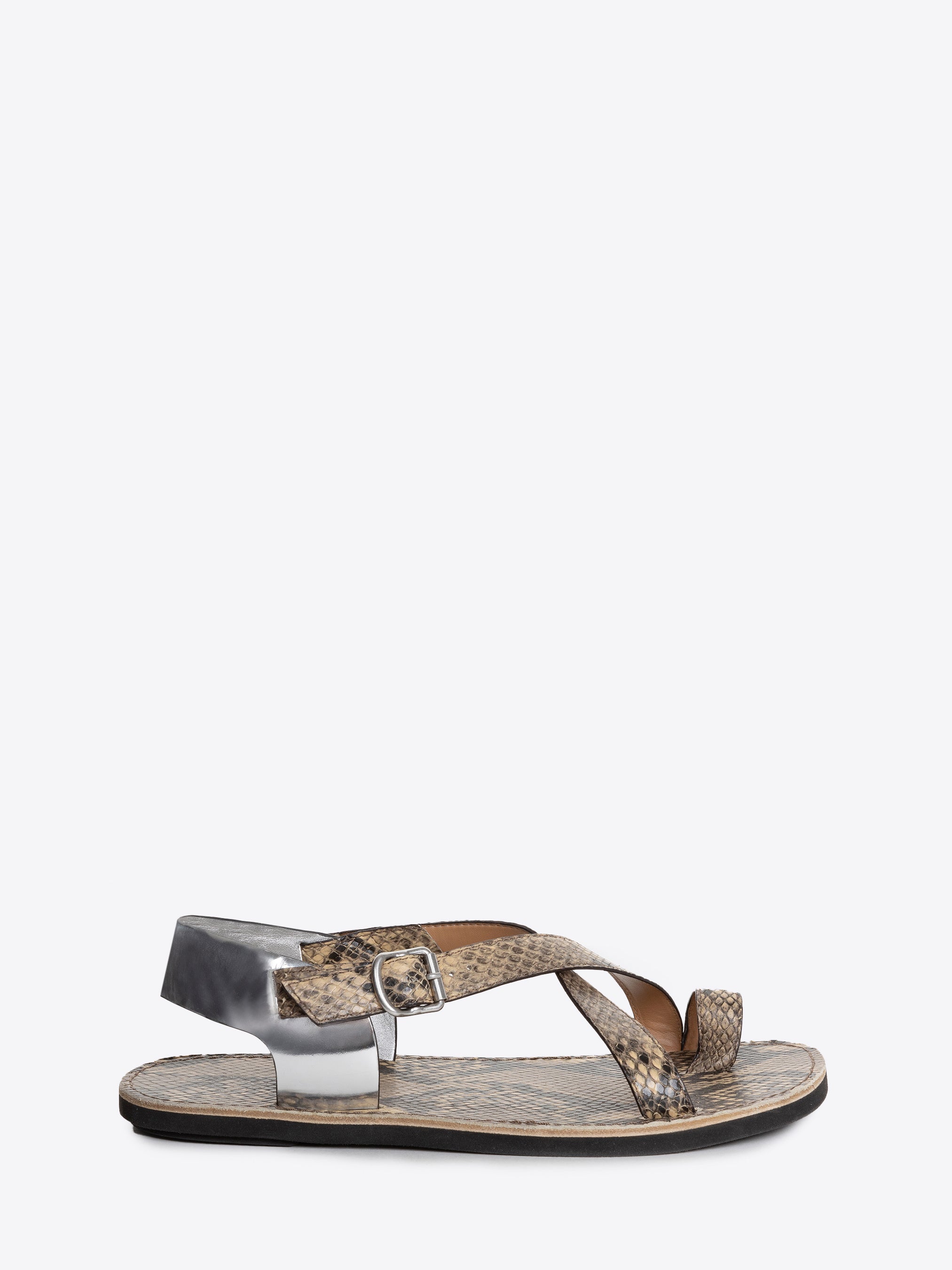 Leather sandals