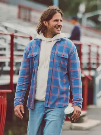 Legend™ Sweater Shirt - Twilight Mauve Plaid