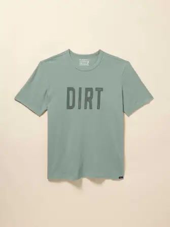 DIRT Sunwashed Regenerative Cotton Tee - Sage Creek
