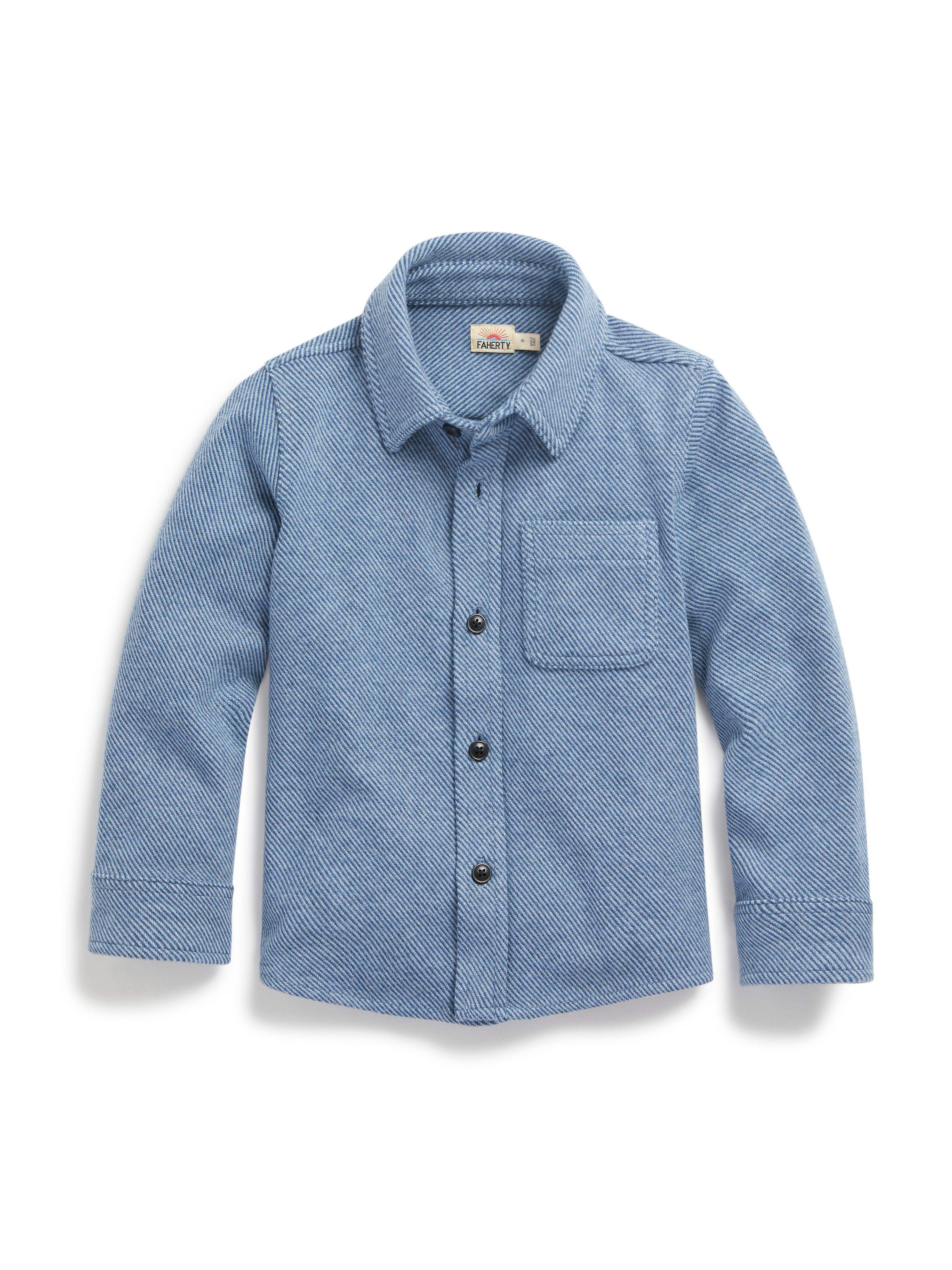 Kids Legend™ Sweater Shirt - Glacier Blue Twill