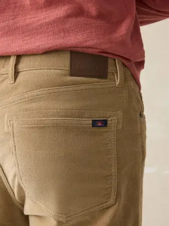 Stretch Terry Corduroy 5-Pocket Pant - Barley(Barley,30)