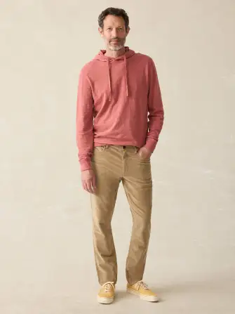 Stretch Terry Corduroy 5-Pocket Pant - Barley(Barley,30)