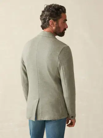 Inlet Knit Blazer (Tall) - Olive Brush Melange(Olive Brush Melange,MT)