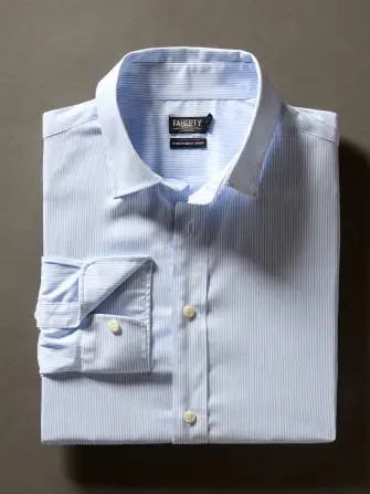 Movement™ Shirt - Blue White Stripe