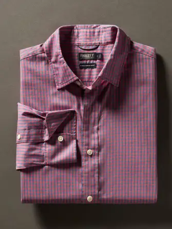 Movement™ Shirt Classic Fit - Blue Rose Gingham