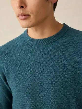 Jackson Crew Sweater - Deep Jade Heather(Deep Jade Heather,XS)