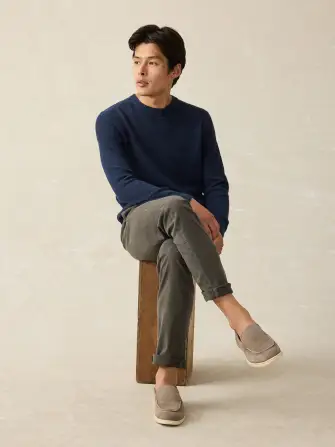 Jackson Crew Sweater - Navy Heather(Navy Heather,XS)