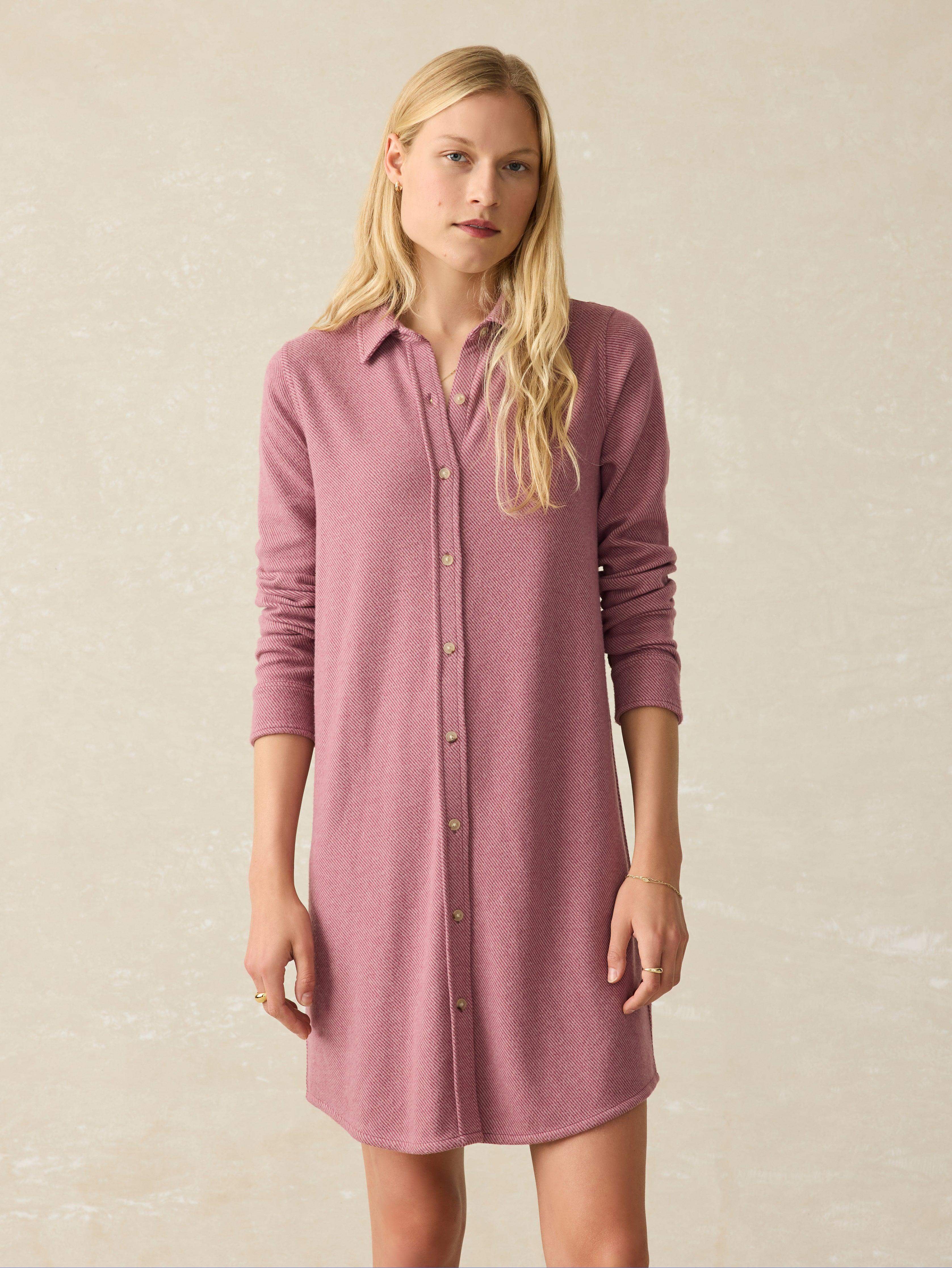 Legend™ Sweater Dress - Rose Twill