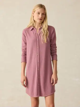 Legend™ Sweater Dress - Rose Twill