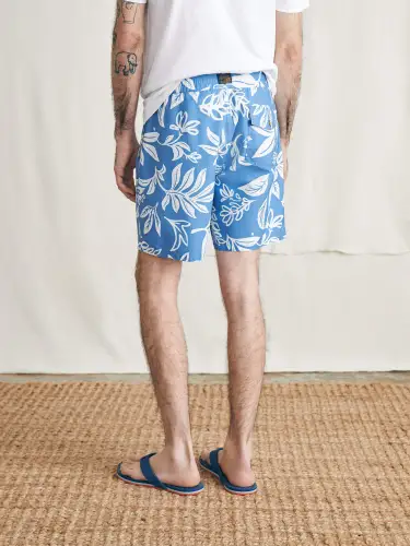 Surfrider Sunwashed Boardshort - Sky Floral(Sky Floral,28)