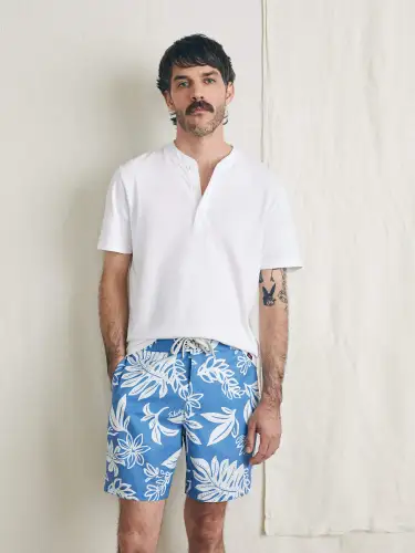 Surfrider Sunwashed Boardshort - Sky Floral(Sky Floral,28)