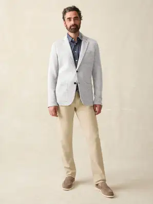 Inlet Knit Blazer (Tall) - Heather Grey(Heather Grey,MT)
