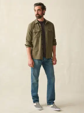 Legend™ Sweater Shirt - Olive Melange Twill(OLIVE MELANGE TWILL,XS)