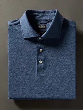 Short-Sleeve Movement™ Polo Shirt - Sea Navy Heather