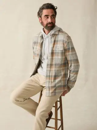 Legend™ Sweater Shirt - Desert Plaid(Western Outpost Plaid,XS)