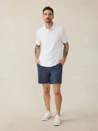 Short-Sleeve Movement™ Pique Polo - Pure White(Pure White,XS)