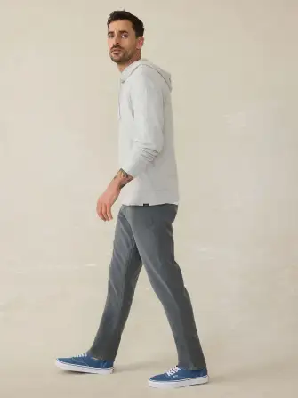 Stretch Terry 5-Pocket Athletic Fit Pant - Slate(Slate,30)