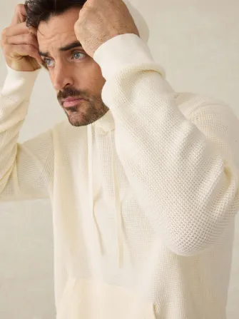 Sunwashed Sweater Hoodie - White Shell(White Shell,XS)