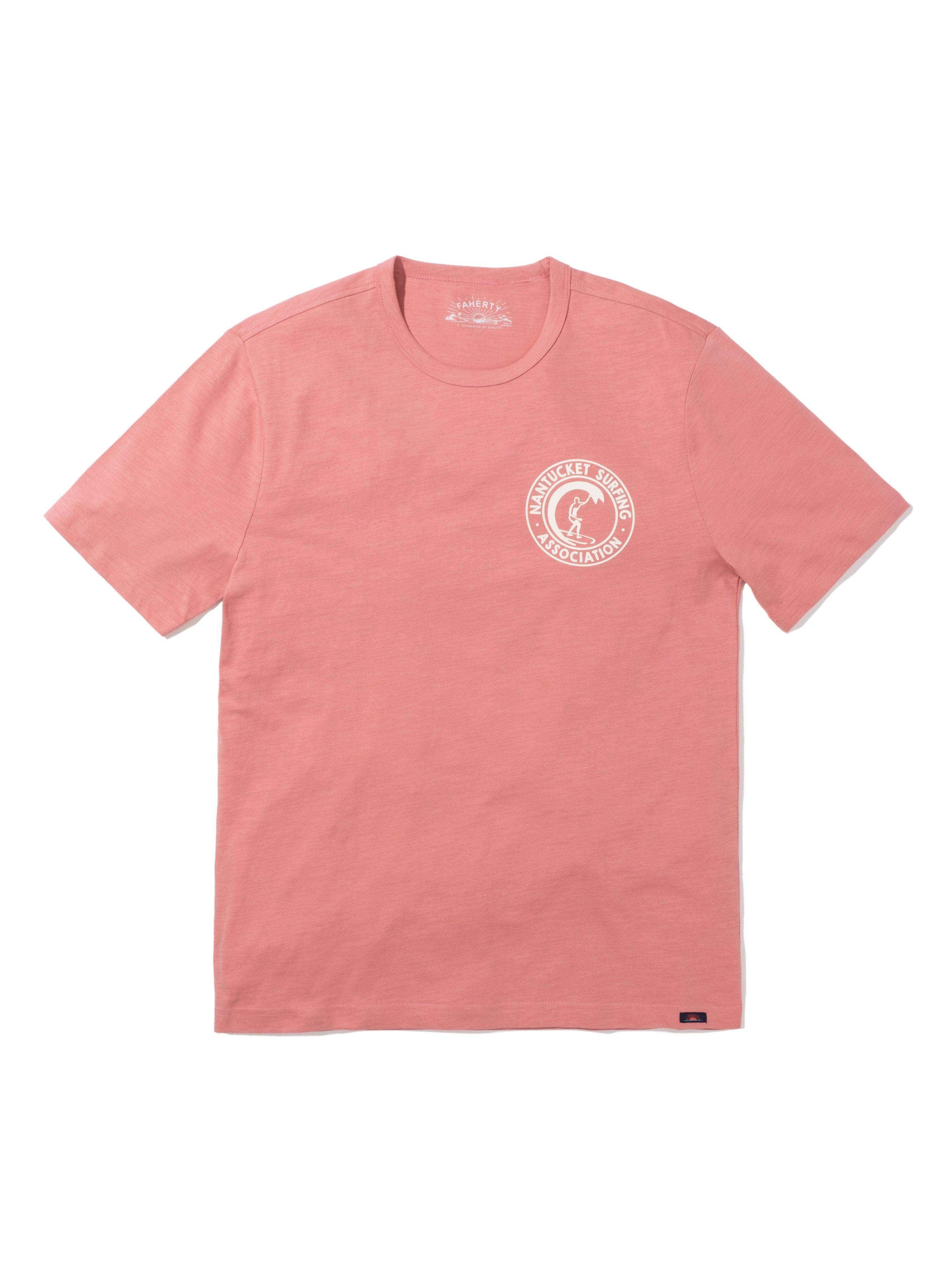 Nantucket Short-Sleeve Crew T-Shirt - Faded Flag