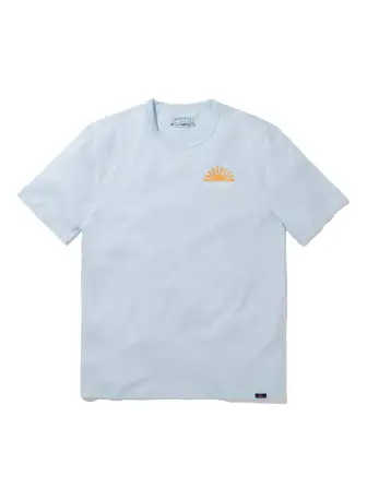 Spring Lake Short-Sleeve Crew T-Shirt - Blue Oasis