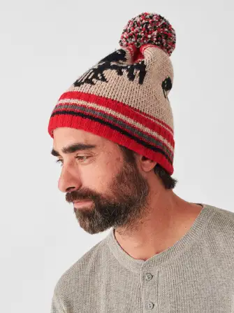 Steven Paul Judd Thunderbird Beanie - Red Thunderbird(Red Thunderbird,OS)