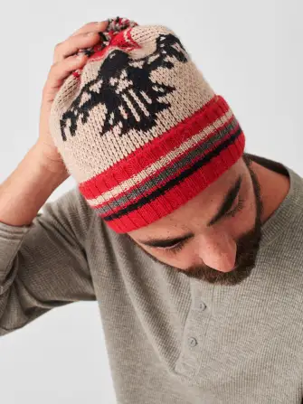 Steven Paul Judd Thunderbird Beanie - Red Thunderbird(Red Thunderbird,OS)