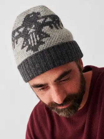 Steven Paul Judd Thunderbird Beanie - Charcoal Grey Thunderbird(Charcoal Grey Thunderbird,OS)