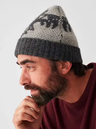 Steven Paul Judd Thunderbird Beanie - Charcoal Grey Thunderbird(Charcoal Grey Thunderbird,OS)