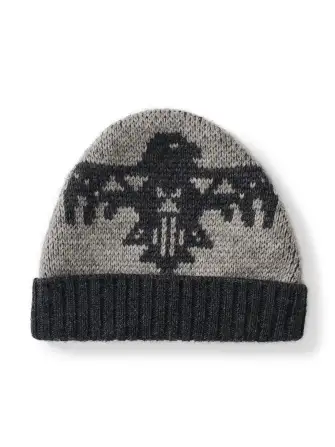 Steven Paul Judd Thunderbird Beanie - Charcoal Grey Thunderbird