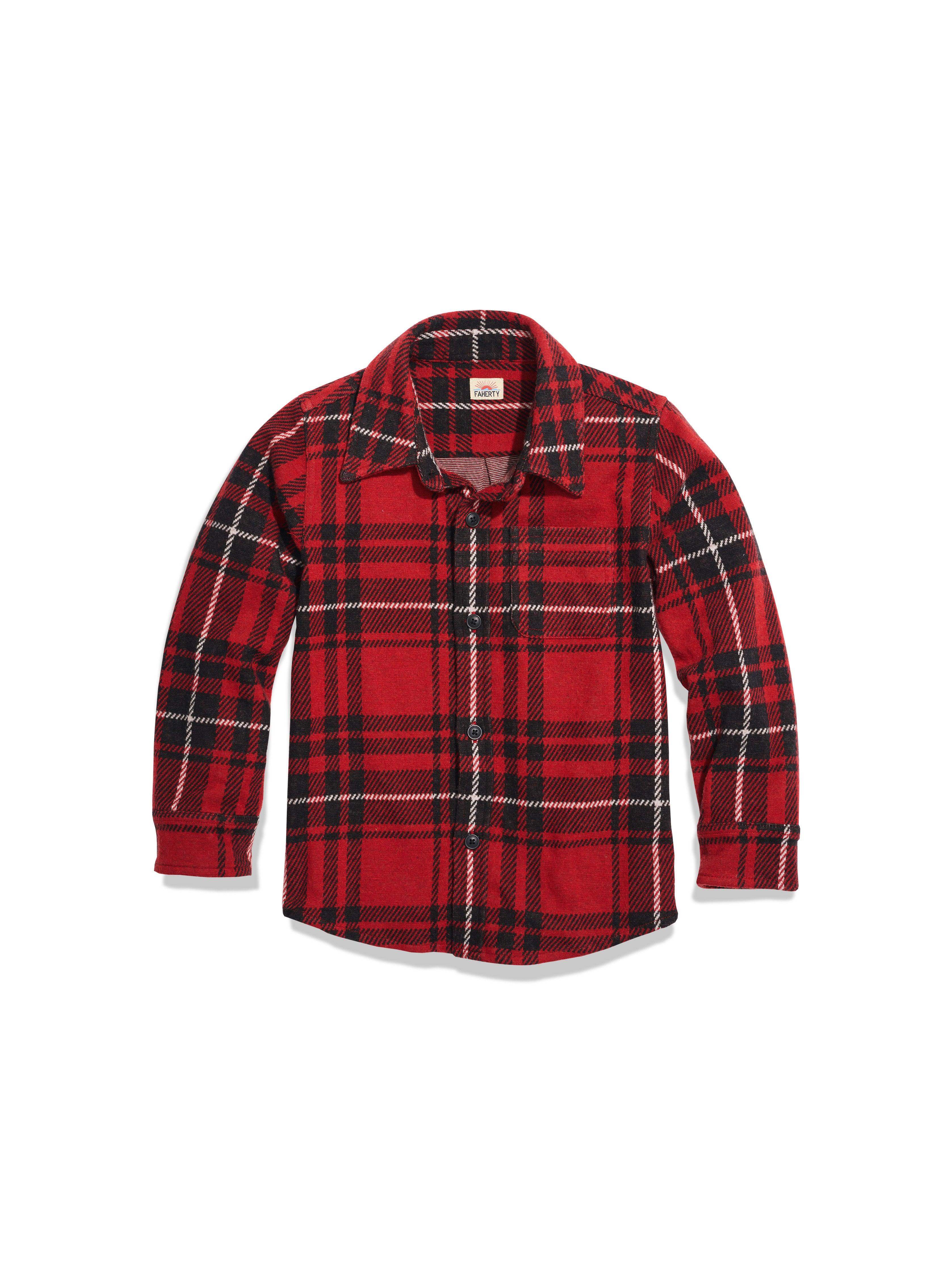 Kids Legend™ Sweater Shirt - Homeward Bound Plaid