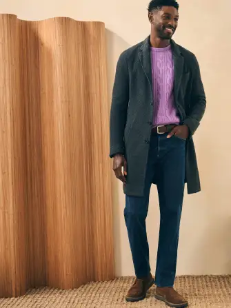 Reserve Knit Coat - Charcoal(Charcoal,XS)