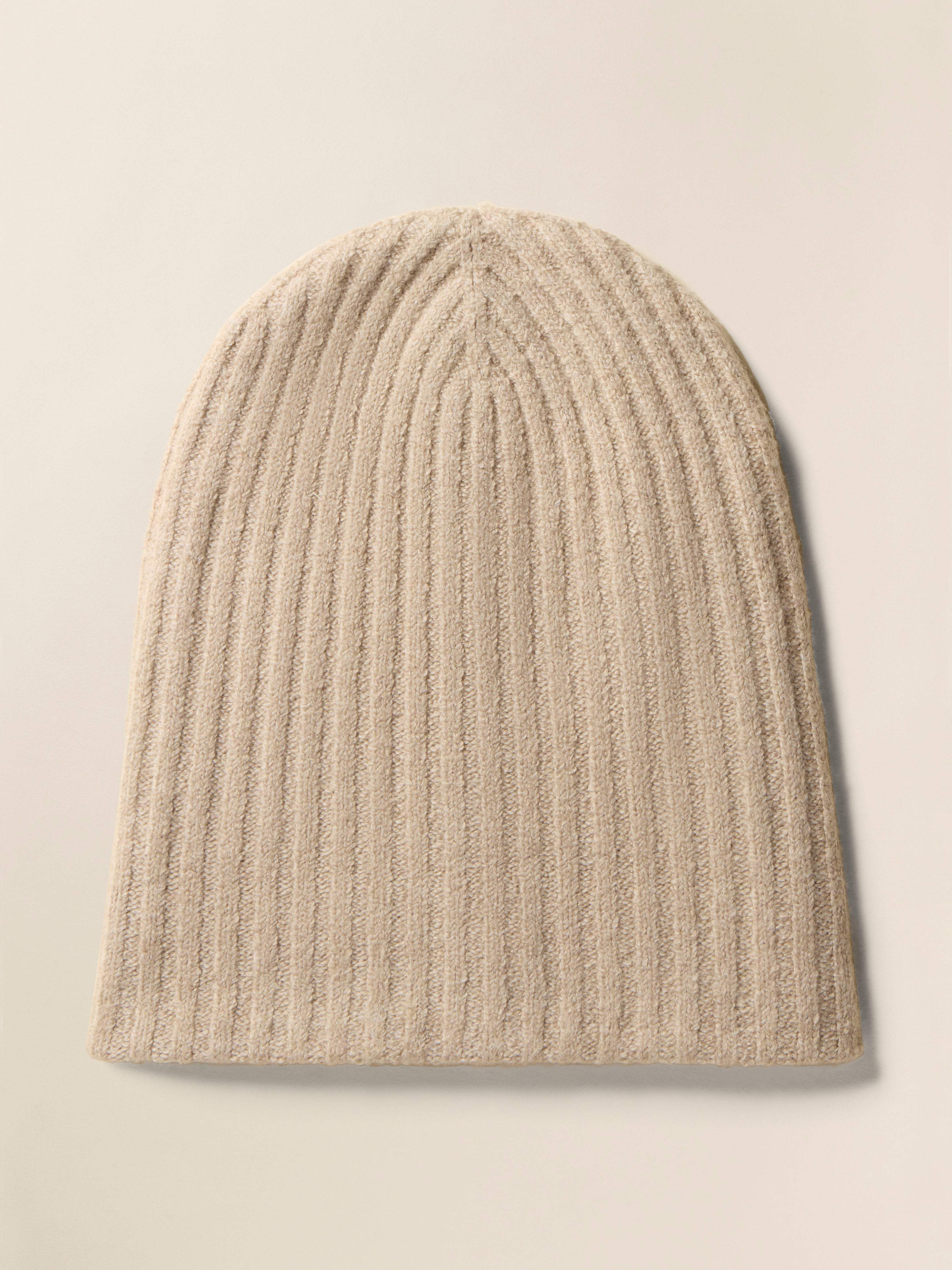 Jackson Slouchy Rib Beanie - Oatmeal Heather