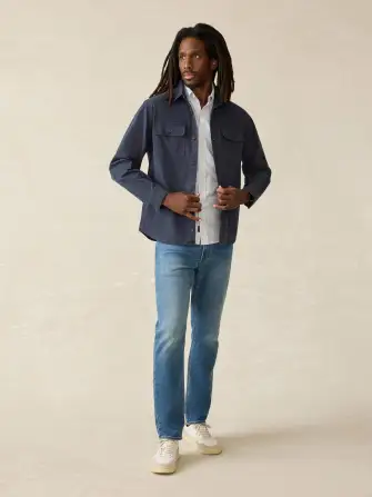 Comfort Twill CPO - Navy(Navy,XS)