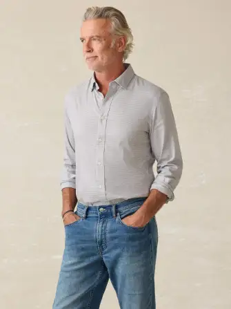 Movement™ Shirt - Grey Pincheck
