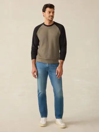 Legend™ Baseball Sweater Crew - Mossy Charcoal(Mossy Charcoal,XS)