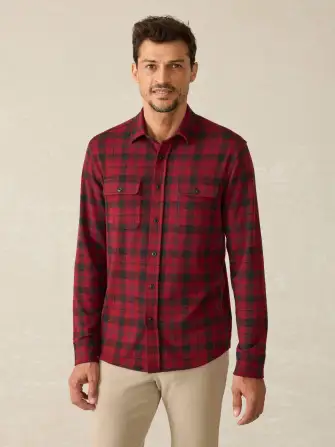 Legend™ Sweater Shirt - Cherry Creek Plaid