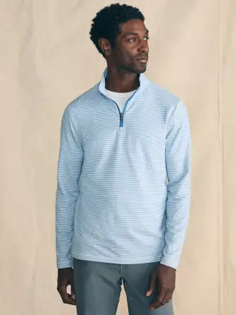 Movement™ Quarter Zip - Madaket Stripe