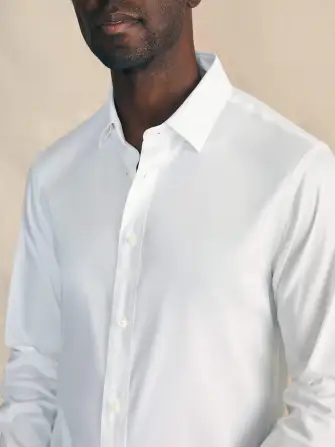 Movement™ Dress Shirt - Cloud White(Cloud White,XS)