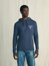 Yale Sunwashed Slub Hoodie - Blue Nights
