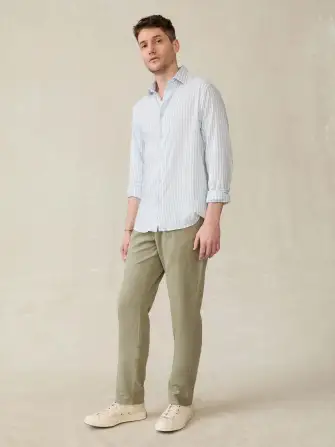 Movement™ Monterey Shirt - Blue Cape Stripe(Blue Cape Stripe,XS)
