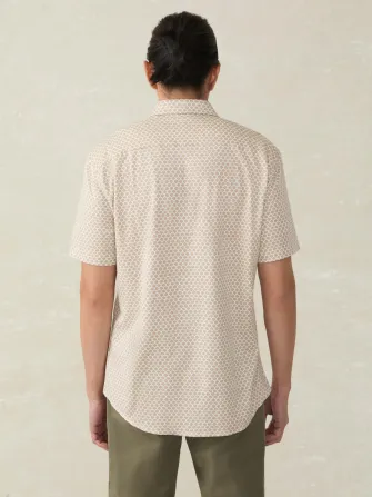 Short-Sleeve Hermosa Shirt - Island Sand Fishscale(Island Sand Fishscale,XS)