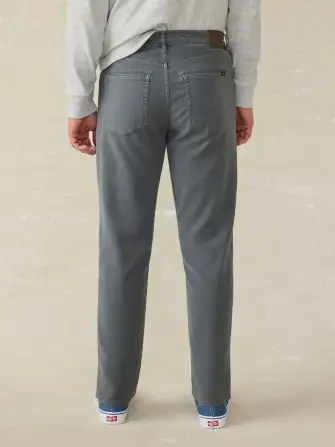 Stretch Terry 5-Pocket Athletic Fit Pant - Slate(Slate,30)