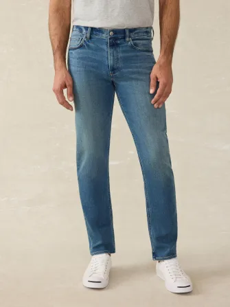 Stretch Terry Indigo 5 Pocket - Storm Harbor Wash
