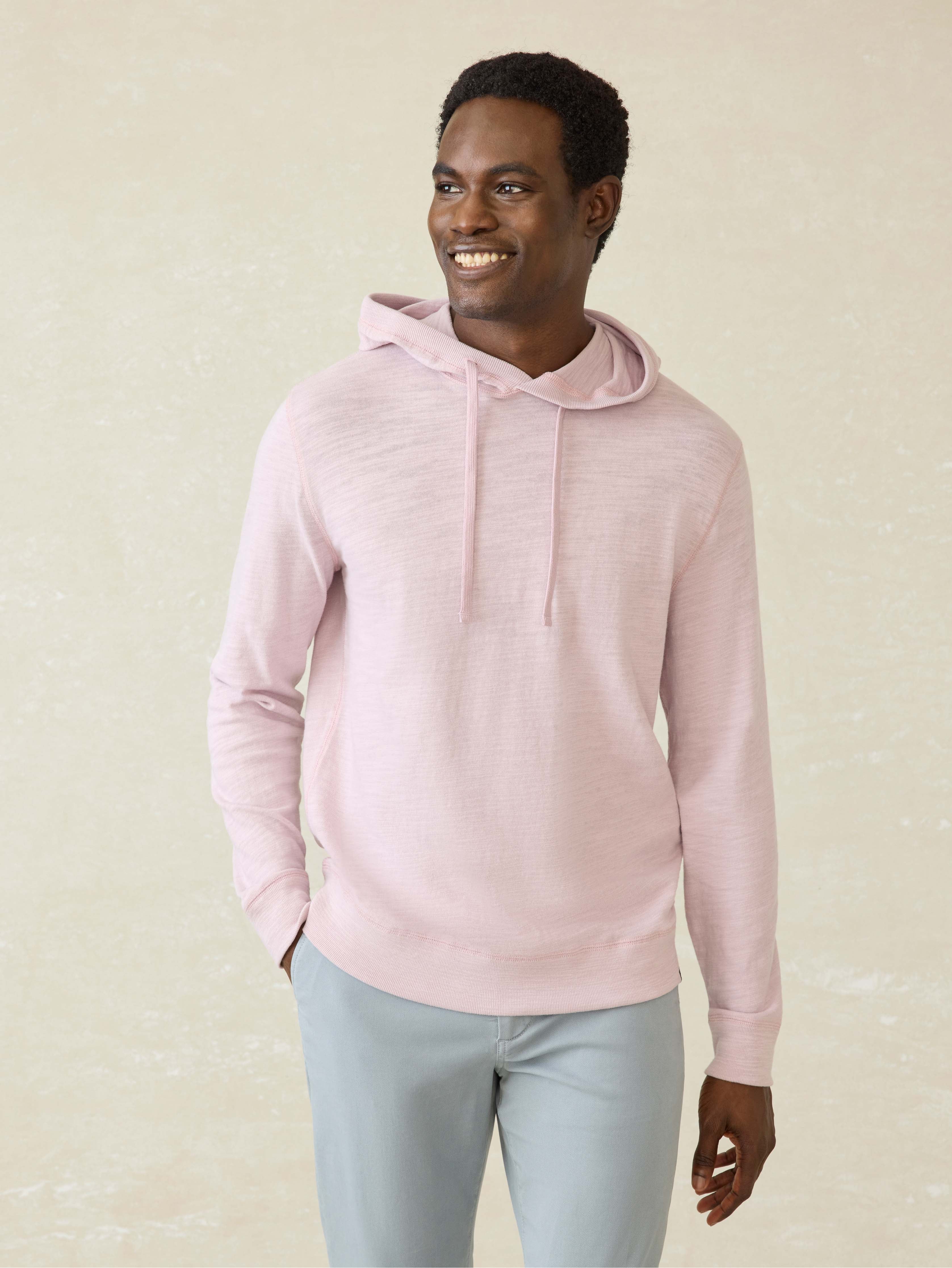 Sunwashed Slub Hoodie - Vista Plum